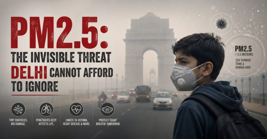 PM2.5: The Invisible Threat Delhi Cannot Afford to Ignore