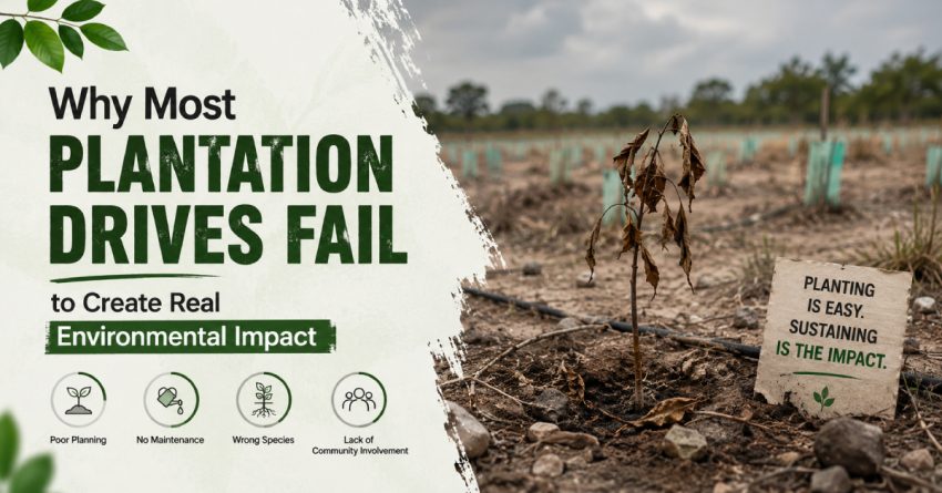 Why Most Plantation Drives Fail to Create Real Environmental Impact