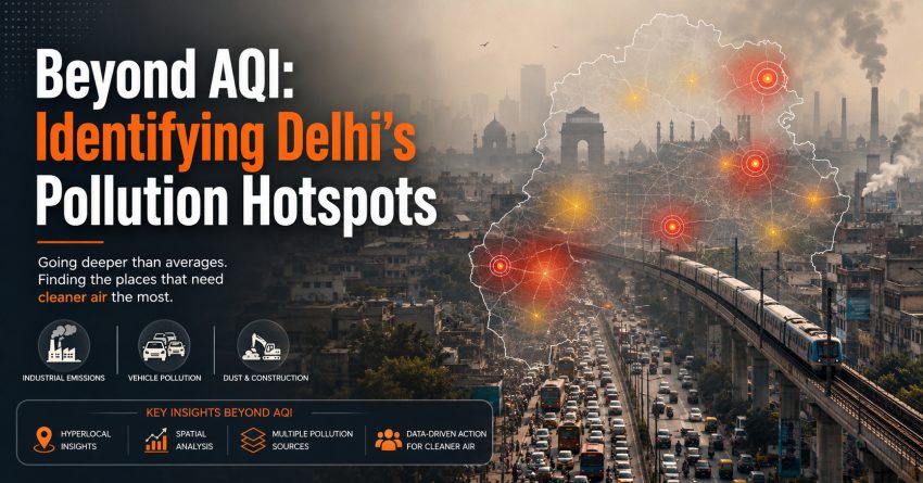 Beyond AQI - Identifying Delhi's Pollution Hotspots