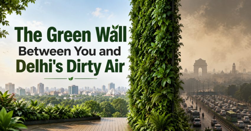 The Green Wall Between You and Delhi's Dirty Air